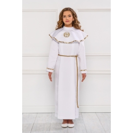 Aube robe communion fille