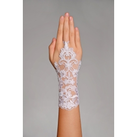 Gants fille Premiére Communion Dentelle