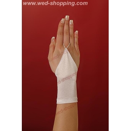 Gants lisses, sans doigts