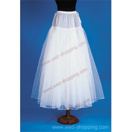 Jupon sans cerceaux pour la mariée