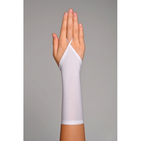 Gants Communion avec Fleur dorée