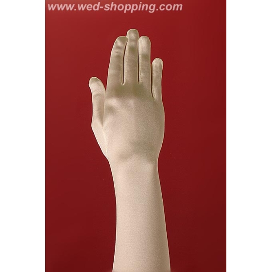 Gants longs pour la Mariée, lisses, longueur haut du bras