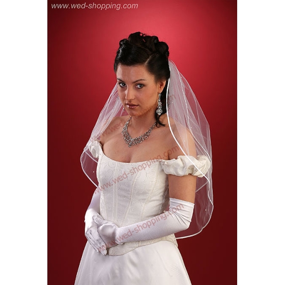 Voile avec perles de Swarovski