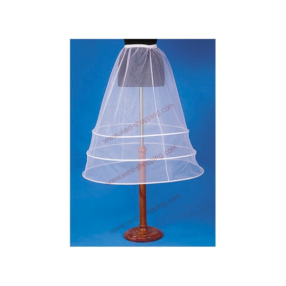 Le jupon pour robe de mariée - 3 cerceaux