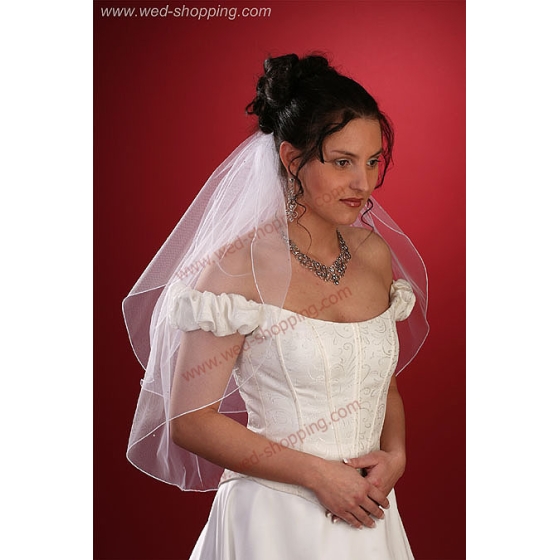 Voile avec strass de Swarovski