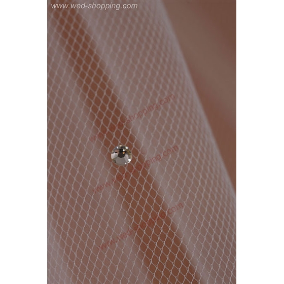 Voile avec strass de Swarovski