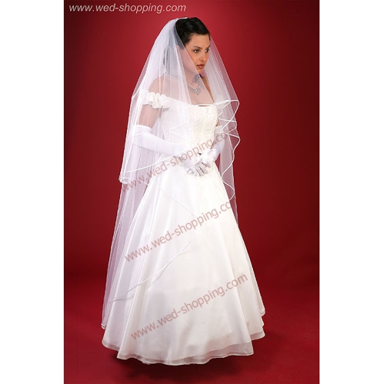 Voile de mariée long